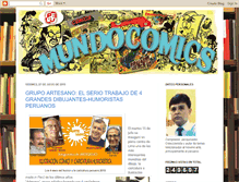 Tablet Screenshot of mundocomics2011.blogspot.com