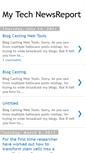 Mobile Screenshot of mytechnewsreport.blogspot.com