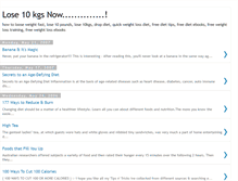 Tablet Screenshot of lose10kgs.blogspot.com
