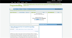 Desktop Screenshot of fragmentedblog.blogspot.com