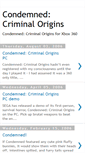 Mobile Screenshot of condemned-criminal-origins.blogspot.com