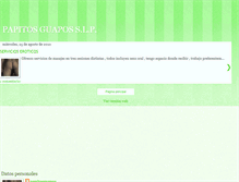 Tablet Screenshot of guapospapitos.blogspot.com