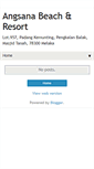 Mobile Screenshot of angsanachalet.blogspot.com