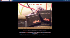Desktop Screenshot of esdeperfume.blogspot.com
