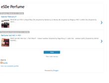 Tablet Screenshot of esdeperfume.blogspot.com