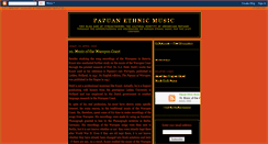 Desktop Screenshot of papuanethnicmusic.blogspot.com