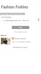 Mobile Screenshot of fashionfoibles.blogspot.com