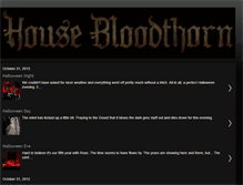 Tablet Screenshot of housebloodthorn.blogspot.com