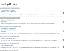 Tablet Screenshot of nexttgolfclubs.blogspot.com