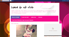 Desktop Screenshot of lacrimi-si-spini.blogspot.com
