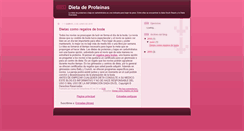 Desktop Screenshot of dietadeproteinas.blogspot.com