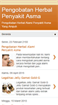 Mobile Screenshot of pengobatanherbalasma96.blogspot.com