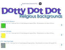 Tablet Screenshot of dottydotdotdesign2.blogspot.com