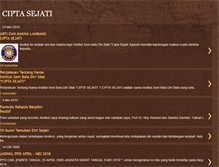 Tablet Screenshot of cipta-sejati.blogspot.com