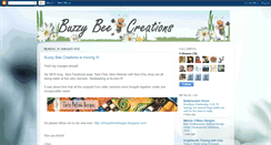 Desktop Screenshot of buzzybeecreations.blogspot.com