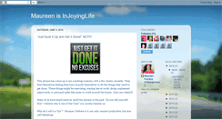 Desktop Screenshot of maureenisinjoyinglife.blogspot.com