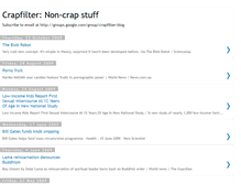 Tablet Screenshot of crapfilter.blogspot.com