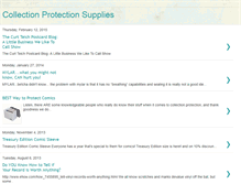 Tablet Screenshot of collectionprotectionsupplies.blogspot.com