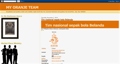 Desktop Screenshot of myoranjeteam.blogspot.com