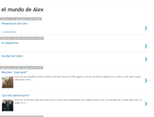 Tablet Screenshot of elmundodealexramirez.blogspot.com