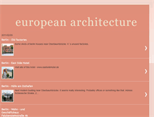 Tablet Screenshot of moderneuropeanarchitecture.blogspot.com