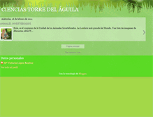 Tablet Screenshot of cienciastorredelaguila.blogspot.com