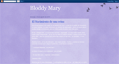 Desktop Screenshot of bloddymarytudor.blogspot.com