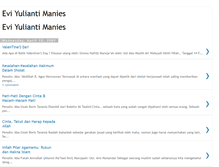 Tablet Screenshot of eviyulianti.blogspot.com