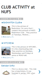 Mobile Screenshot of clubactivityatnufs.blogspot.com