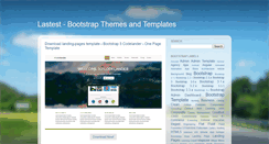 Desktop Screenshot of lastestbootstrap.blogspot.com