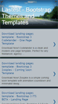Mobile Screenshot of lastestbootstrap.blogspot.com