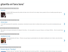 Tablet Screenshot of gitanillaentorabora.blogspot.com
