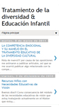 Mobile Screenshot of deinfantilydiversidad.blogspot.com