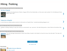 Tablet Screenshot of hiking-trekking.blogspot.com