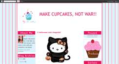 Desktop Screenshot of makingcupcakesnotwar.blogspot.com