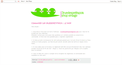 Desktop Screenshot of 3ruedespetitspois-shop.blogspot.com