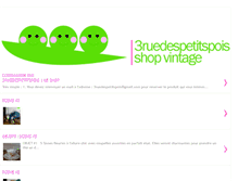 Tablet Screenshot of 3ruedespetitspois-shop.blogspot.com