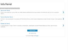 Tablet Screenshot of infoferrol.blogspot.com