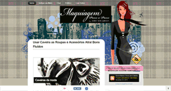 Desktop Screenshot of passoapassomaquiagem.blogspot.com