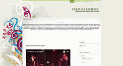 Desktop Screenshot of culturapacifica.blogspot.com