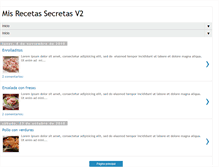 Tablet Screenshot of misrecetassecretas2-compartidisimo.blogspot.com