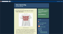 Desktop Screenshot of notasportsblog.blogspot.com