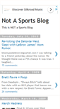 Mobile Screenshot of notasportsblog.blogspot.com