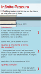 Mobile Screenshot of infinitaprocura-tatiana.blogspot.com