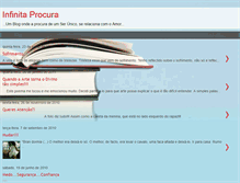 Tablet Screenshot of infinitaprocura-tatiana.blogspot.com