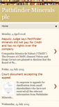 Mobile Screenshot of pathfinderminerals.blogspot.com