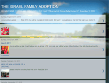 Tablet Screenshot of daisraelfamily.blogspot.com