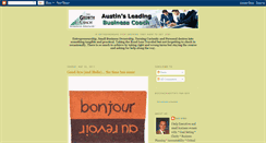 Desktop Screenshot of bizcoachaustin.blogspot.com