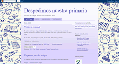 Desktop Screenshot of chauprimaria2010.blogspot.com