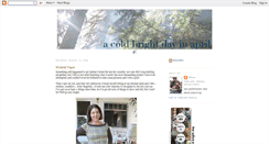 Desktop Screenshot of coldbrightday.blogspot.com